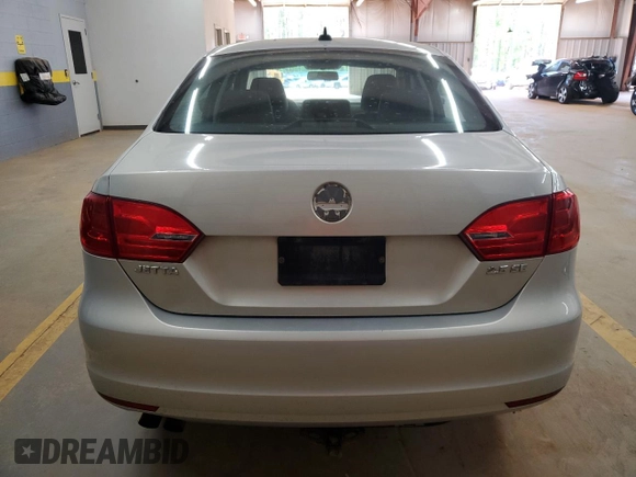 2011 Volkswagen Jetta Sedan SE w/Convenience & Sunroof with VIN 3VWDX7AJ5BM309358, listed as a Copart auction lot 52291065 with 179,251 mi miles and Salvage Title. Bid and sale history available at carsss.com. Image 6.