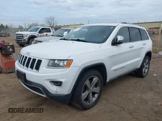 2014 Jeep Grand Cherokee Limited with VIN 1C4RJFBG5EC555128, listed as a IAAI auction lot 42129958 with 98,237 mi miles. Bid and sale history available at carsss.com. Image 17.