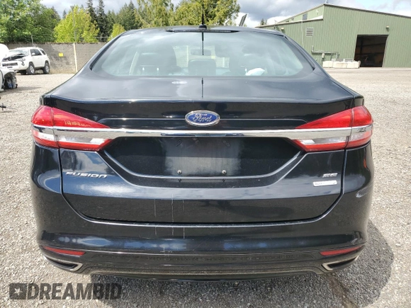 2017 Ford Fusion SE z VIN 3FA6P0H96HR150012, wystawiony jako Copart lot #56789925 z przebiegiem 167 772 mil mil oraz Szkoda całkowita • Salvage title. Historia ofert i sprzedaży dostępna na DreamBid. Obrazek 6.