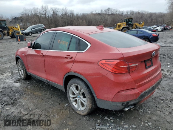 2016 BMW X4 xDrive28i with VIN 5UXXW3C56G0R18897, listed as a Copart auction lot 41219154 with 80,473 mi miles. Bid and sale history available at carsss.com. Image 2.