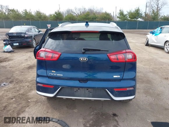 2018 Kia Niro Touring with VIN KNDCE3LC6J5174472, listed as a IAAI auction lot 41824400 with 83,182 mi miles. Bid and sale history available at carsss.com. Image 17.