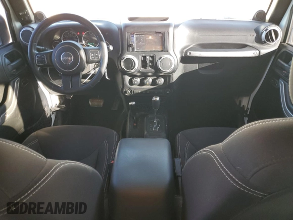 2014 Jeep Wrangler Unlimited Sahara with VIN 1C4BJWEG0EL305955, listed as a Copart auction lot 46539355 with 108,020 mi miles and Salvage Title. Bid and sale history available at carsss.com. Image 8.