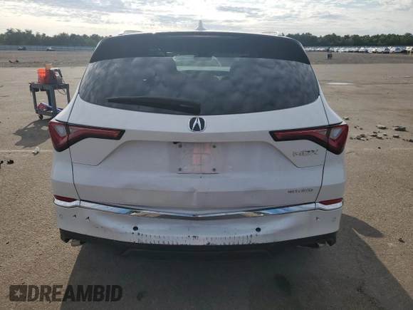 2024 Acura MDX w/Technology Package with VIN 5J8YE1H48RL011875, listed as a Copart auction lot 69590884 with 10,791 mi miles and Salvage Title. Bid and sale history available at carsss.com. Image 6.