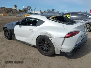 2021 Toyota Supra 3.0 with VIN WZ1DB0C09MW039777, listed as a IAAI auction lot 41915469 with 43,956 mi miles and . Bid and sale history available at DreamBid. Image 3.