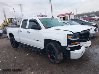 2018 Chevrolet Silverado 1500 LT with VIN 1GCVKREC9JZ119203, listed as a IAAI auction lot 41187466 with 129,125 mi miles. Bid and sale history available at carsss.com. Image 1.
