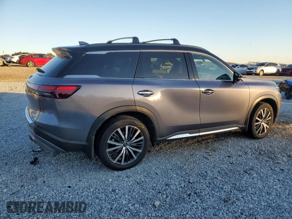 2023 Infiniti QX60 Autograph z VIN 5N1DL1HU0PC349220, wystawiony jako Copart lot #85765684 z przebiegiem 31 544 mil mil oraz Szkoda całkowita • Salvage title. Historia ofert i sprzedaży dostępna na DreamBid. Obrazek 3.