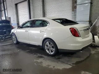 2009 Lincoln MKS with VIN 1LNHM93R99G619461, listed as a Copart auction lot 68281524 with 158,722 mi miles and Salvage Title. Bid and sale history available at carsss.com. Image 2.