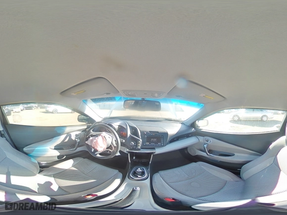 2011 Honda CR-Z EX with VIN JHMZF1C69BS004758, listed as a Copart auction lot 46300585 with 139,487 mi miles and Salvage Title. Bid and sale history available at carsss.com. Image 12.