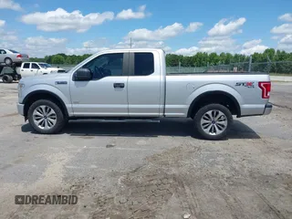 2017 Ford F-150 XL with VIN 1FTEX1EP9HKD81487, listed as a IAAI auction lot 42242265 with 130,276 mi miles and . Bid and sale history available at carsss.com. Image 15.