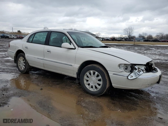 1999 Lincoln Continental with VIN 1LNHM97VXXY608466, listed as a Copart auction lot 45400935 with 155,333 mi miles and Salvage Title. Bid and sale history available at carsss.com. Image 4.