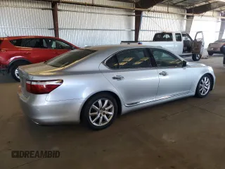 2007 Lexus LS 460 L с VIN JTHGL46F675002095, выставлен на аукционе Copart как лот 57713415 с пробегом 164 548 миль миль и Чистый • Clean title. История ставок и продаж доступна на DreamBid. Изображение 3.