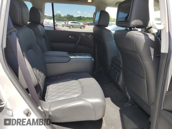 2021 Nissan Armada Platinum with VIN JN8AY2DB5M9791328, listed as a Copart auction lot 61401934 with 30,117 mi miles and Salvage Title. Bid and sale history available at carsss.com. Image 11.