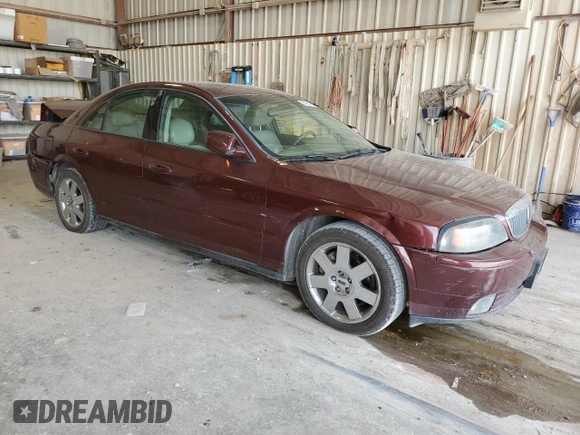 2004 Lincoln LS w/Base Pkg with VIN 1LNHM87A54Y608197, listed as a Copart auction lot 54514605 with 213,352 mi miles and Salvage Title. Bid and sale history available at carsss.com. Image 4.