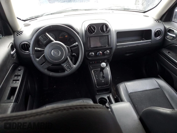 2017 Jeep Patriot Sport SE with VIN 1C4NJPBA2HD201761, listed as a Copart auction lot 50218735 with 125,226 mi miles and Salvage Title. Bid and sale history available at carsss.com. Image 8.