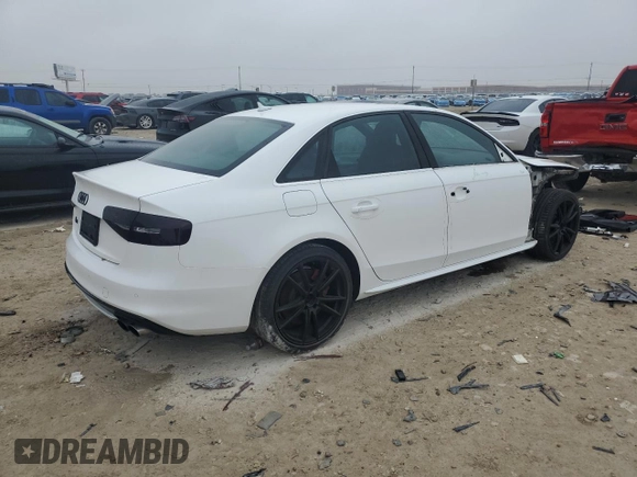 2013 Audi S4 Prestige with VIN WAUKGAFL6DA192503, listed as a Copart auction lot 82304814 with 120,523 mi miles and Salvage Title. Bid and sale history available at carsss.com. Image 3.