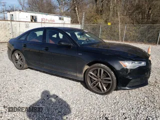 2017 Audi S6 Prestige with VIN WAUHFAFC2HN101383, listed as a Copart auction lot 80507994 with 40,460 mi miles and Salvage Title. Bid and sale history available at carsss.com. Image 4.