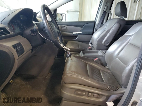 2012 Honda Odyssey EX-L with VIN 5FNRL5H65CB141026, listed as a Copart auction lot 54247635 with 107,679 mi miles and Non Repairable. Bid and sale history available at carsss.com. Image 7.