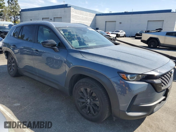 2023 Mazda CX-50 2.5 S Preferred Plus Package with VIN 7MMVABCM3PN113614, listed as a Copart auction lot 49926315 with 26,256 mi miles and Salvage Title. Bid and sale history available at carsss.com. Image 4.