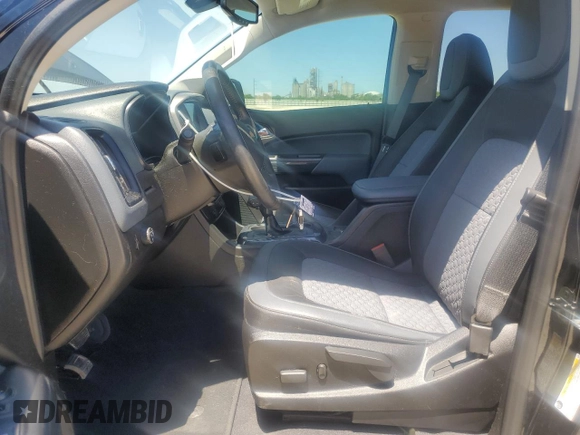 2021 Chevrolet Colorado 2WD Z71 with VIN 1GCGSDEN1M1227685, listed as a Copart auction lot 53321485 with 40,180 mi miles and Salvage title. Bid and sale history available at DreamBid. Image 7.