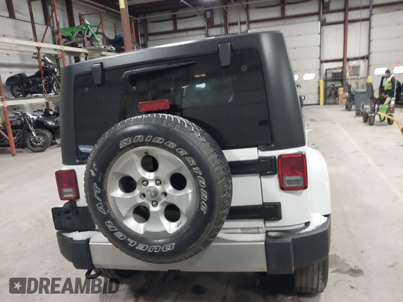 2014 Jeep Wrangler Sahara with VIN 1C4AJWBG7EL234625, listed as a IAAI auction lot 41726770 with 128,080 mi miles and . Bid and sale history available at DreamBid. Image 16.