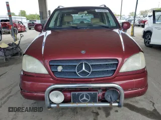 2001 Mercedes-Benz M 320/430/500 z VIN 4JGAB54E81A259134, wystawiony jako Copart lot #55499565 z przebiegiem 294 315 mil mil oraz Szkody całkowita. Historia ofert i sprzedaży dostępna na DreamBid. Obrazek 5.