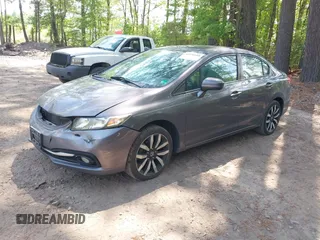 2015 Honda Civic EX-L with VIN 2HGFB2F96FH509201, listed as a IAAI auction lot 42158188 with 170,110 mi miles and . Bid and sale history available at DreamBid. Image 2.