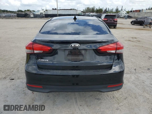2017 Kia Forte LX with VIN 3KPFK4A71HE018534, listed as a Copart auction lot 52582815 with 112,516 mi miles and Salvage Title. Bid and sale history available at carsss.com. Image 6.