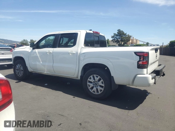 2022 Nissan Frontier Pro-4X with VIN 1N6ED1EKXNN674402, listed as a Copart auction lot 57417245 with 13,986 mi miles and Salvage title. Bid and sale history available at DreamBid. Image 2.