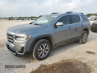 2020 GMC Acadia SLT z VIN 1GKKNMLS1LZ158866, wystawiony jako Copart lot #54970615 z przebiegiem 84 462 mil mil oraz Szkoda całkowita • Salvage title. Historia ofert i sprzedaży dostępna na DreamBid. Obrazek 1.