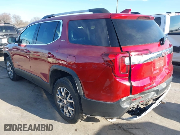 2023 GMC Acadia SLT with VIN 1GKKNML45PZ116398, listed as a IAAI auction lot 41317350 with 45,628 mi miles and . Bid and sale history available at DreamBid. Image 3.