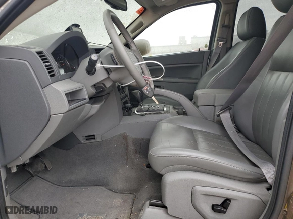 2007 Jeep Grand Cherokee Laredo with VIN 1J8GS48K77C595243, listed as a Copart auction lot 48493455 with 76,934 mi miles and Salvage Title. Bid and sale history available at carsss.com. Image 7.
