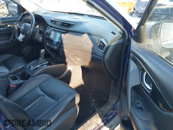 2017 Nissan Rogue SV with VIN JN8AT2MTXHW130635, listed as a IAAI auction lot 41334028 with 159,199 mi miles and . Bid and sale history available at DreamBid. Image 5.