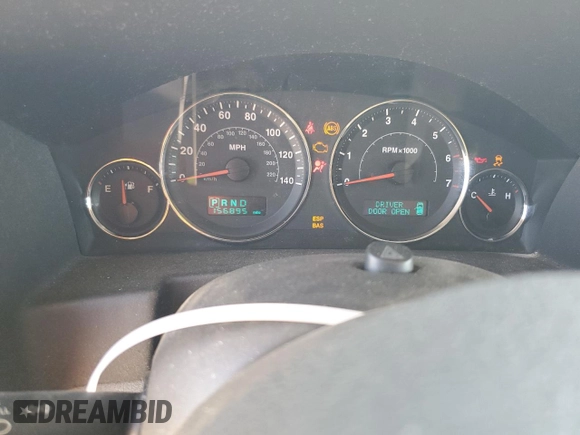 2007 Jeep Commander Limited with VIN 1J8HG58N07C573963, listed as a Copart auction lot 65088595 with 156,895 mi miles and Clean title. Bid and sale history available at DreamBid. Image 9.