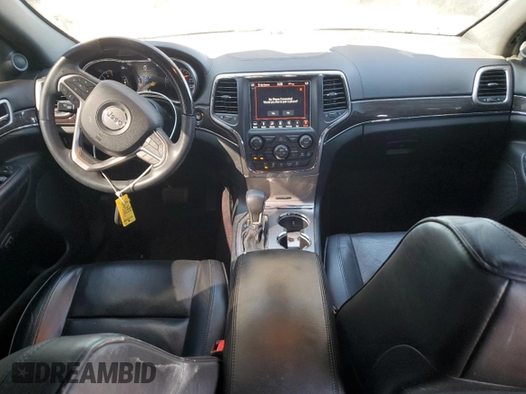 2018 Jeep Grand Cherokee Overland with VIN 1C4RJFCG8JC418368, listed as a Copart auction lot 50014005 with 34,287 mi miles and Salvage Title. Bid and sale history available at carsss.com. Image 8.