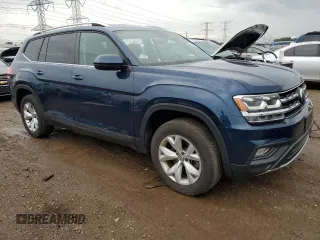 2018 Volkswagen Atlas SE with VIN 1V2LR2CA0JC541907, listed as a Copart auction lot 58746275 with 83,437 mi miles and Salvage title. Bid and sale history available at DreamBid. Image 4.