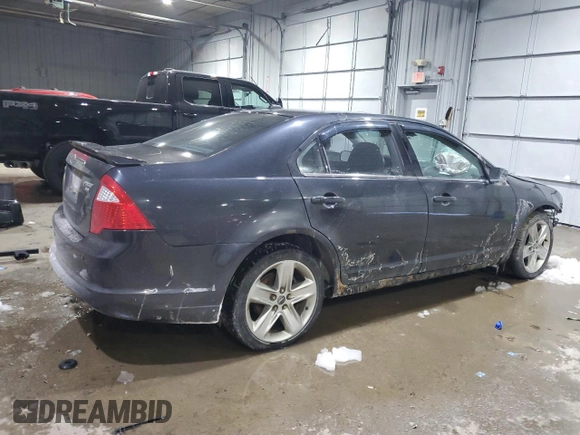 2011 Ford Fusion SPORT with VIN 3FAHP0DC8BR142690, listed as a Copart auction lot 45490075 with 127,122 mi miles and Salvage Title. Bid and sale history available at carsss.com. Image 3.