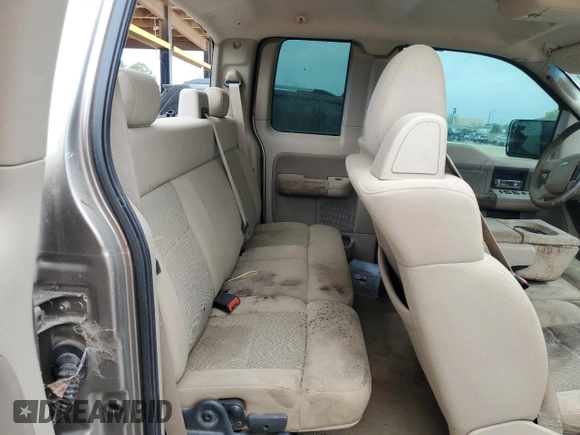 2006 Ford F-150 XLT with VIN 1FTPX14566FA58352, listed as a Copart auction lot 53894255 with 229,806 mi miles and Salvage Title. Bid and sale history available at carsss.com. Image 10.