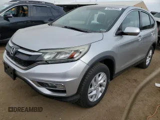 2016 Honda CR-V EX with VIN 2HKRM4H54GH653477, listed as a Copart auction lot 43962685 with 58,300 mi miles and Salvage Title. Bid and sale history available at DreamBid. Image 1.