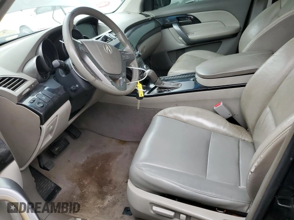 2007 Acura MDX Tech Pkg with VIN 2HNYD28367H552765, listed as a Copart auction lot 44071185 with 190,155 mi miles and Non Repairable. Bid and sale history available at carsss.com. Image 7.