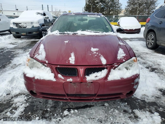 2005 Pontiac Grand Am SE with VIN 1G2NE52E85M249731, listed as a Copart auction lot 46475405 with 129,545 mi miles and Salvage Title. Bid and sale history available at carsss.com. Image 5.