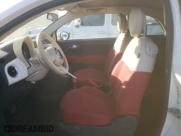 2013 FIAT 500 Pop with VIN 3C3CFFDR7DT741833, listed as a Copart auction lot 46635955 with 213,007 mi miles and Salvage Title. Bid and sale history available at carsss.com. Image 7.