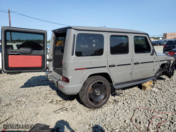 2023 Mercedes-Benz G-Class AMG G 63 with VIN W1NYC7HJ6PX478899, listed as a Copart auction lot 69573004 with NaN miles and Salvage Title. Bid and sale history available at carsss.com. Image 3.