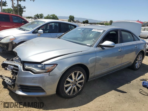 2013 Audi A6 Premium Plus с VIN WAUDFAFC4DN145524, выставлен на аукционе Copart как лот 59438845 с пробегом 185 496 миль миль и Списание • Salvage title. История ставок и продаж доступна на DreamBid. Изображение 1.