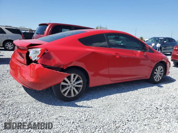 2012 Honda Civic Cpe EX with VIN 2HGFG3B80CH537379, listed as a Copart auction lot 46654965 with 125,969 mi miles and Salvage Title. Bid and sale history available at carsss.com. Image 3.
