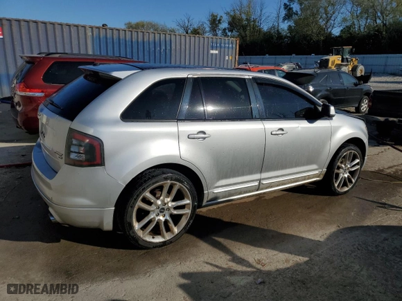 2010 Ford Edge Sport with VIN 2FMDK4AC2ABA04851, listed as a Copart auction lot 73721804 with 187,446 mi miles and Non Repairable. Bid and sale history available at carsss.com. Image 3.