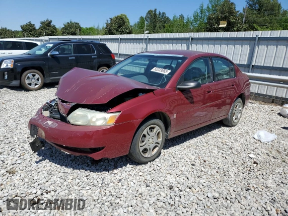 2004 Saturn ION with VIN 1G8AJ52F84Z140700, listed as a Copart auction lot 53233665 with Not Provided miles and Salvage Title. Bid and sale history available at carsss.com. Image 1.
