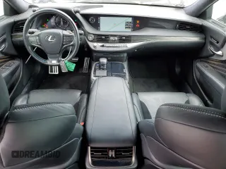 2018 Lexus LS with VIN JTHB51FF4J5002655, listed as a Copart auction lot 63266484 with 50,720 mi miles and Salvage Title. Bid and sale history available at carsss.com. Image 8.