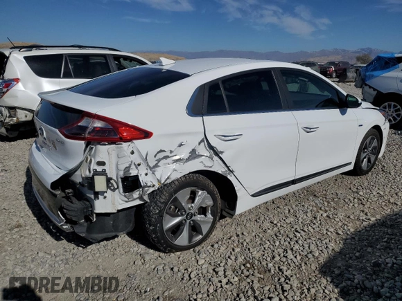 2019 Hyundai Ioniq Limited z VIN KMHC05LH2KU052345, wystawiony jako Copart lot #78906854 z przebiegiem 33 653 mil mil oraz Szkoda całkowita • Salvage title. Historia ofert i sprzedaży dostępna na DreamBid. Obrazek 3.