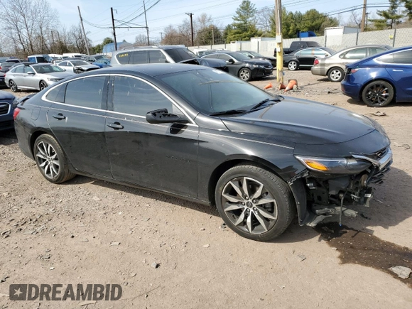 2023 Chevrolet Malibu RS with VIN 1G1ZG5ST0PF128245, listed as a Copart auction lot 48771525 with 51,676 mi miles and Salvage Title. Bid and sale history available at DreamBid. Image 4.