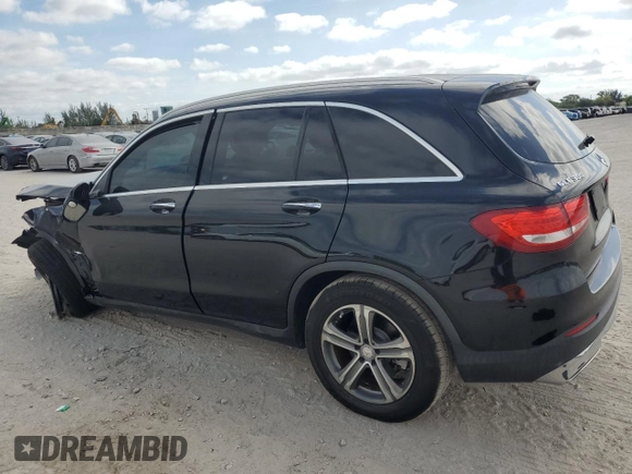 2017 Mercedes-Benz GLC 300 with VIN WDC0G4JB6HF123243, listed as a Copart auction lot 60794265 with 113,356 mi miles and Salvage title. Bid and sale history available at DreamBid. Image 2.